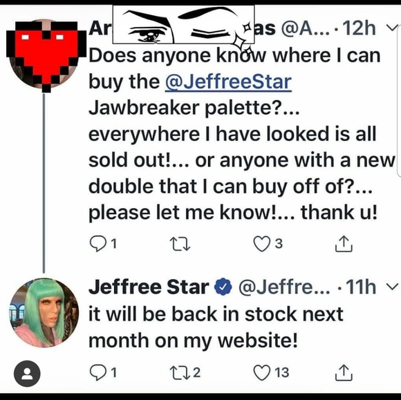 Jeffree Star Other - JAWBREAKER IS NOT BEING RETIRED